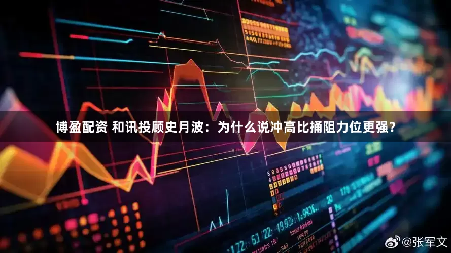 博盈配资 和讯投顾史月波：为什么说冲高比捅阻力位更强？